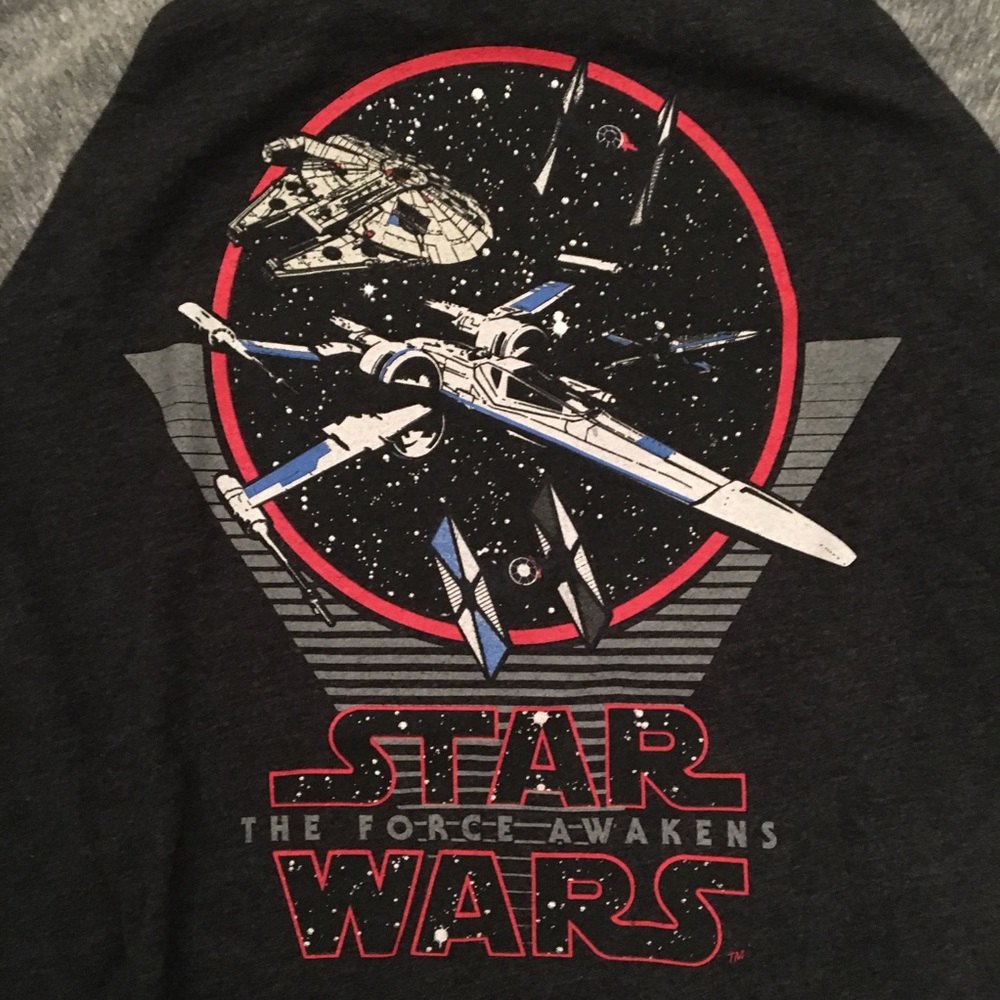 Star Wars Raglan Tee Shirt - Picture 2 of 4